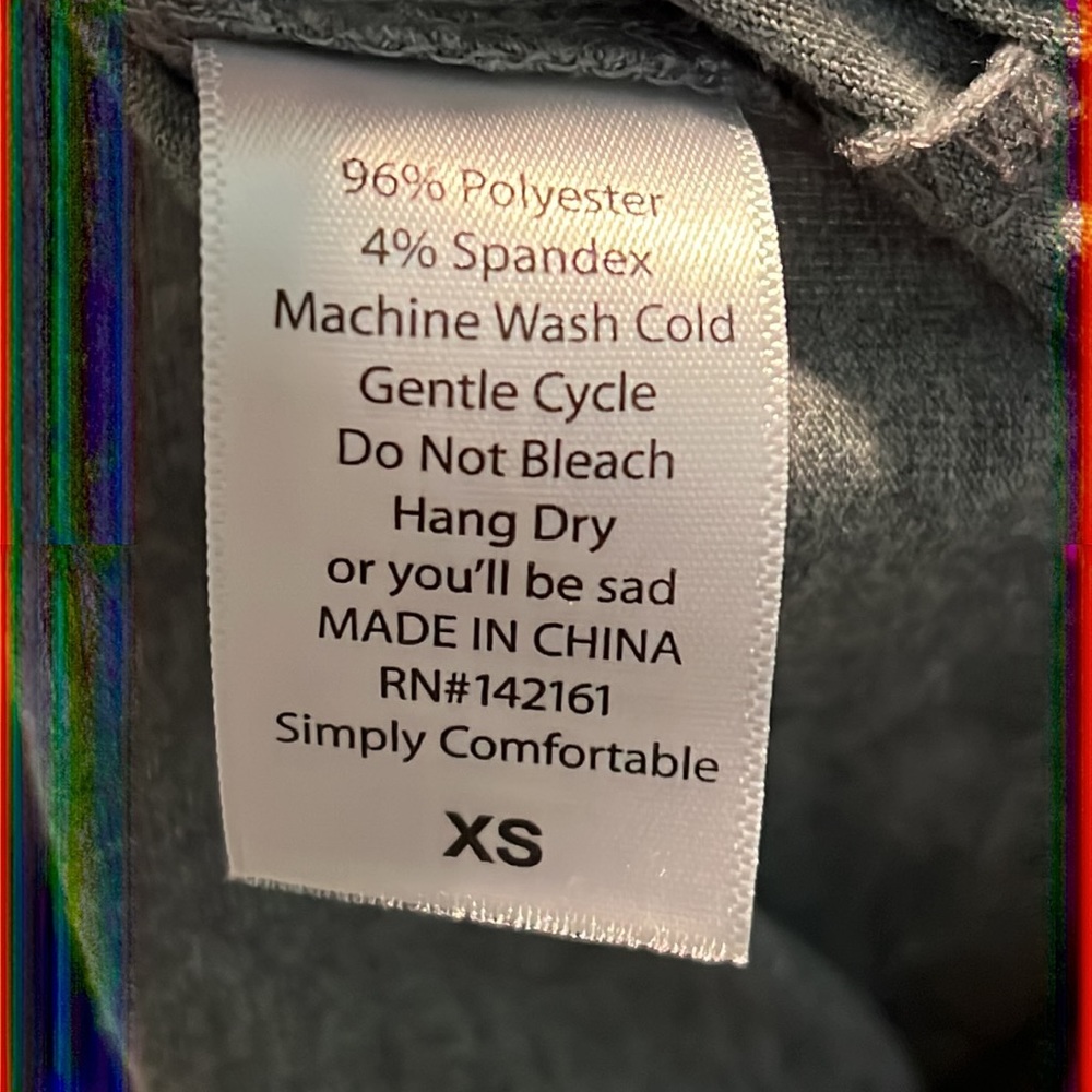Womens Lularoe XS Randy Raglan tee. - Picture 5 of 7